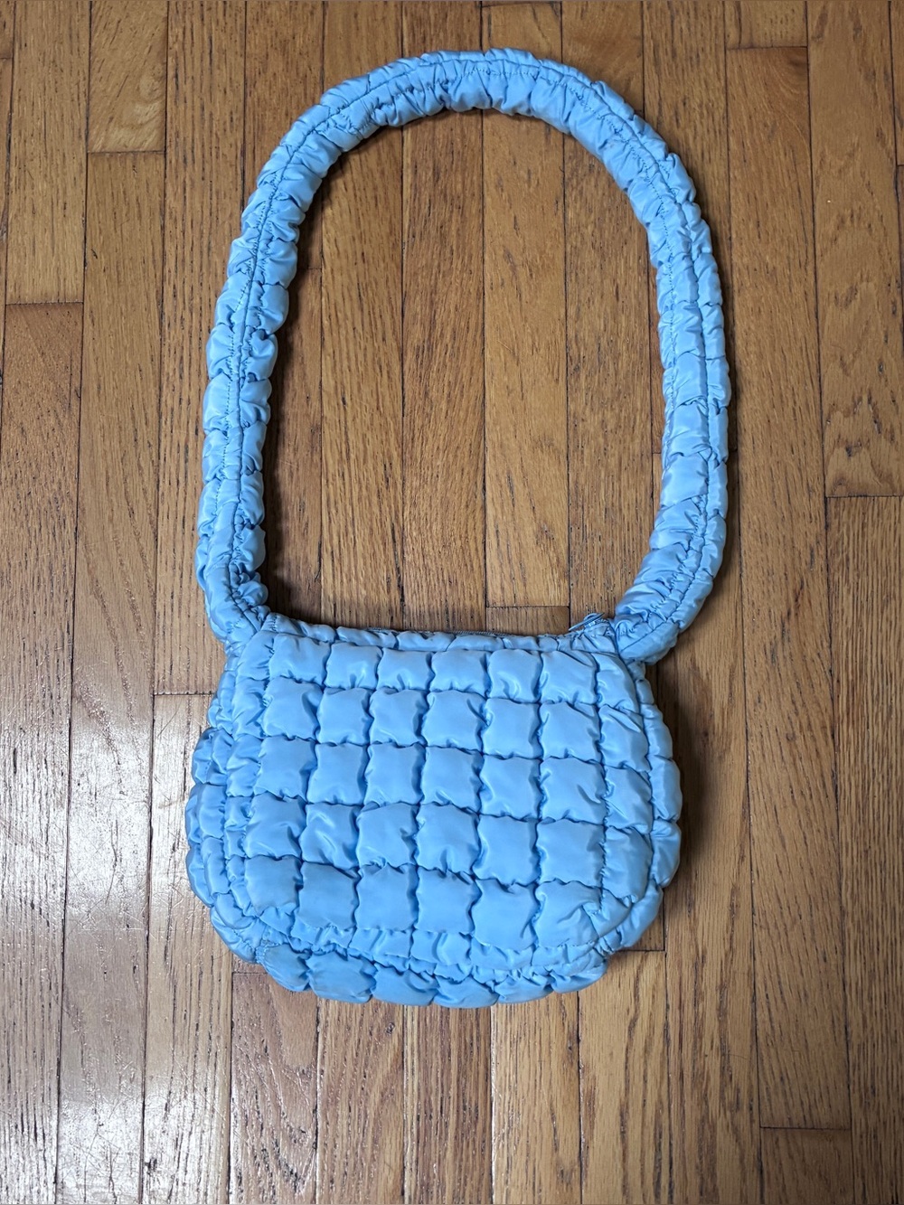 Wild Fable Light Blue Quilted Shoulder Bag
